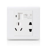 正泰墻壁USB插座 家裝升級的智能之選